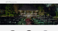 Desktop Screenshot of jardinelpiamonte.com